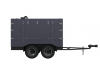 Мобильный парогенератор на дизельном топливе Teplofor Mobilex DN 200